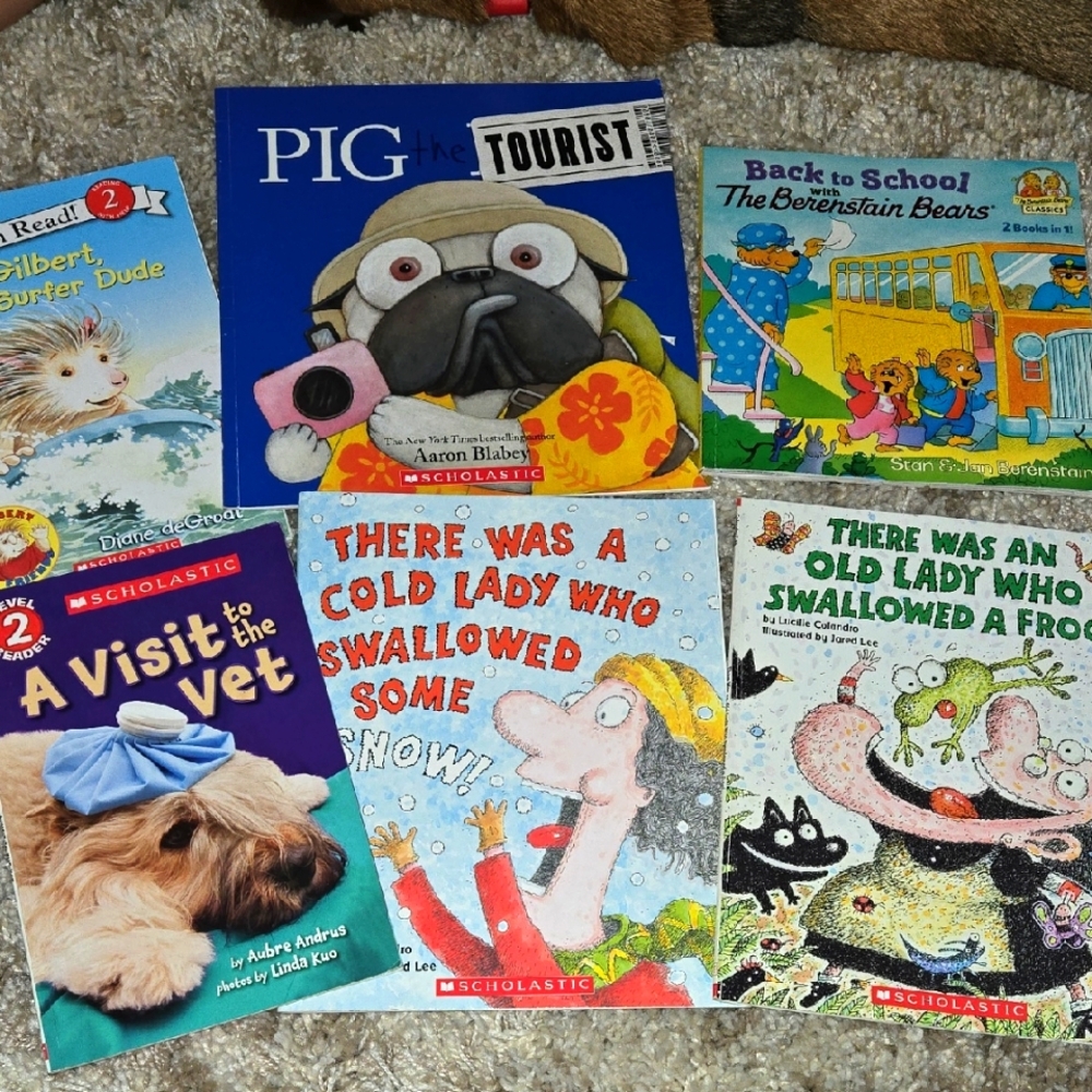 Set Of 6 Children's Book Collection